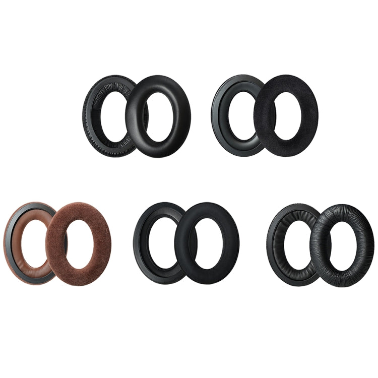 2 PCS Almofadas de Espuma para Auscultadores para Sennheiser PXC450/PXC350/PC350, Especificações:, Proteína, Veludo Preto, Veludo Castanho, Couro Fosco, Couro Enrugado