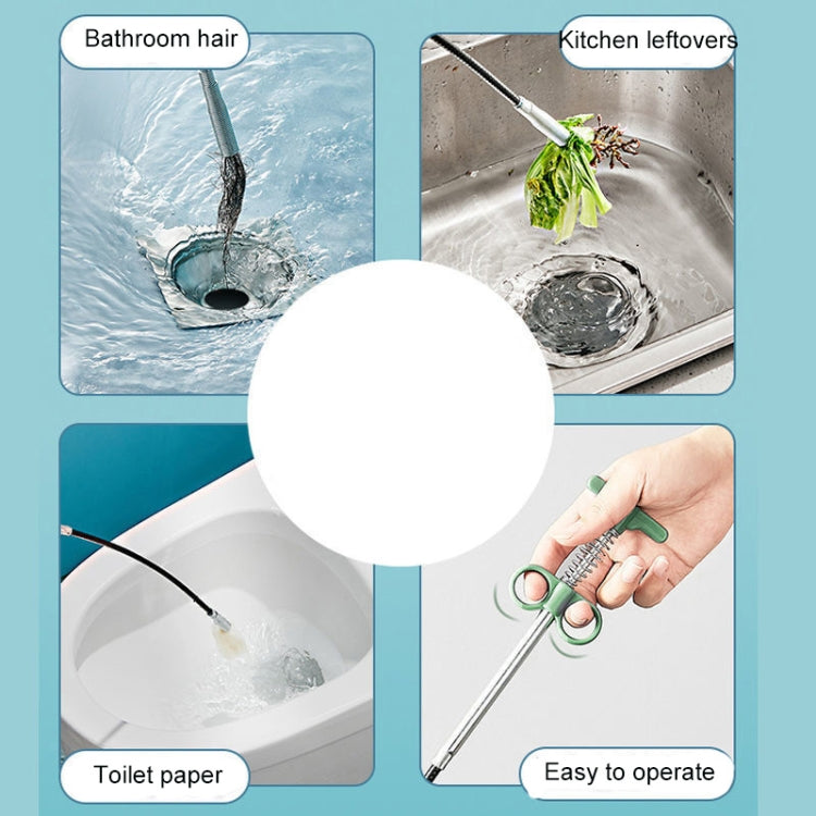 Ferramenta de Desentupimento de Canos com Quatro Garras para Esgoto, 2M, 3M