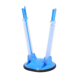 Suporte Baggy Rack para Saco de Preparação de Alimentos Saco de Congelador de Plástico Suporte para Saco Ziplock, Verde, Azul, Laranja
