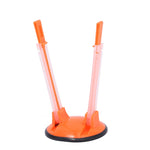 Suporte Baggy Rack para Saco de Preparação de Alimentos Saco de Congelador de Plástico Suporte para Saco Ziplock, Verde, Azul, Laranja