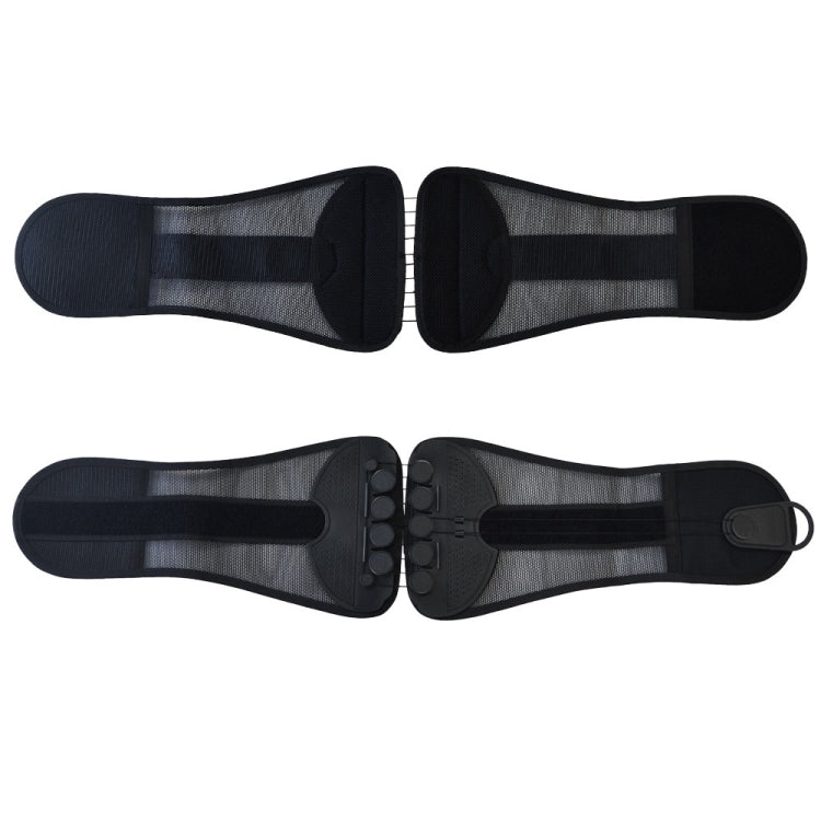 Cinto de Suporte Lombar Ajustável e Respirável em Malha, S, M, L, XL, XXL