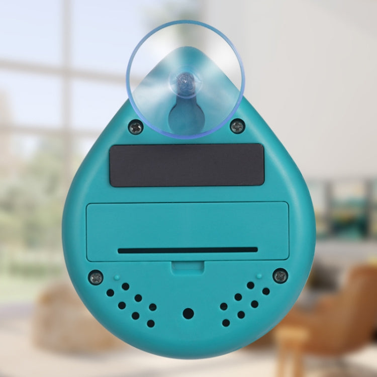 Water Drop Electronic Timer Student Learning Reminder, White, Black, Orange, Green, Blue, Light Pink, Yellow Green, Light Green