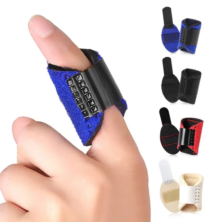 2 PCS Tiras para Dedos, Protetores de Dedos para Reabilitação Pós-Operatória, Vermelho, Azul, Preto, Cor da Pele
