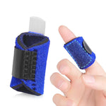 2 PCS Tiras para Dedos, Protetores de Dedos para Reabilitação Pós-Operatória, Vermelho, Azul, Preto, Cor da Pele