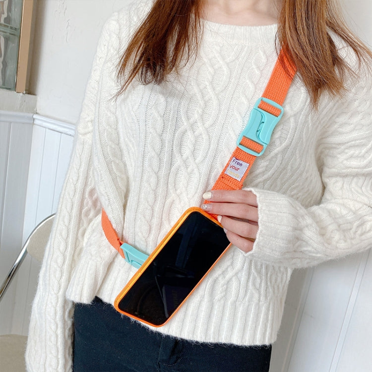 2 Unidades de Cordão Ajustável para Telefone de Ombro, Estojo para Telemóvel, Bolsa para Câmara, Laranja, Vermelho, Azul, Roxo