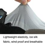 1 Par de Luvas de Ciclismo QX0002 Esportivas com Proteção Solar, Ecrã Tátil, Antiderrapantes, Resistentes ao Desgaste e Absorventes de Choque, L