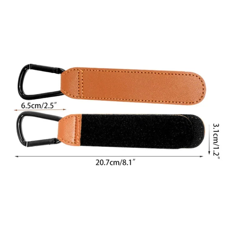 2 Peças de Fivela de Escalada Multifuncional para Veículo Elétrico e Bicicleta em Liga de Alumínio, Azul Royal, Preto, Castanho, Café, Roxo Claro, Cinzento