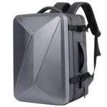 Mochila de Casca Rígida Expansível, Impermeável e de Grande Capacidade com Porta USB para Carregamento, 161 Cinzento Claro, 161 Preto, 161 Cinzento Escuro, 162 Preto, 162 Cinzento Profundo, 162 Cinzento Claro