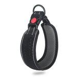 Colar de Pescoço para Cão em Rede de Favo de Mel Respirável Refletor Colar Anti-Estrangulamento, XS, S, M, L, XL