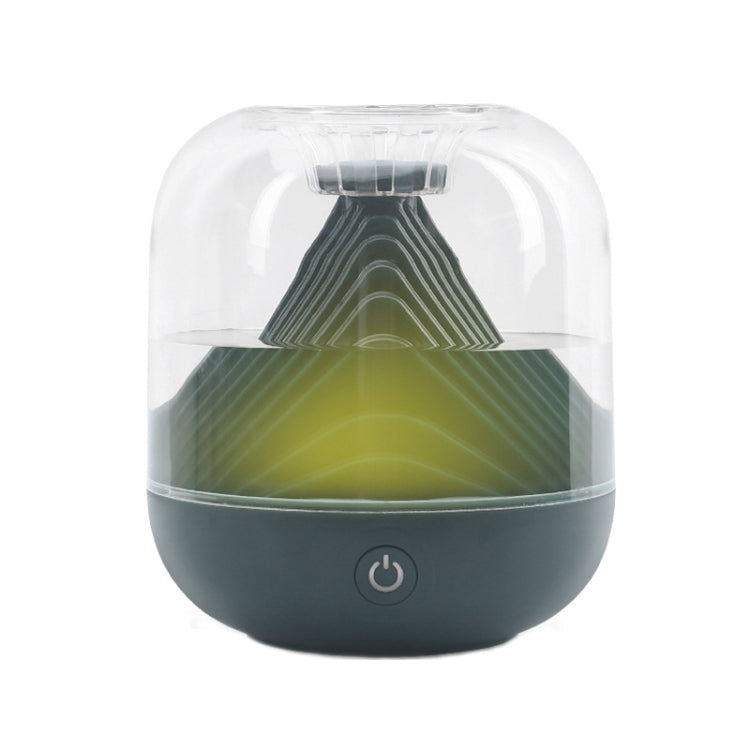 Humidificador Mini Sem Fios FX-039 com Luz Ambiente USB, Montanha, Verde, Branco, Vinho Vermelho