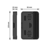PGTECH suporte ajustável dobrável para consola Steam Deck + conjunto de autocolantes para trackpad, Suporte para consola PGTECH + autocolantes para trackpad