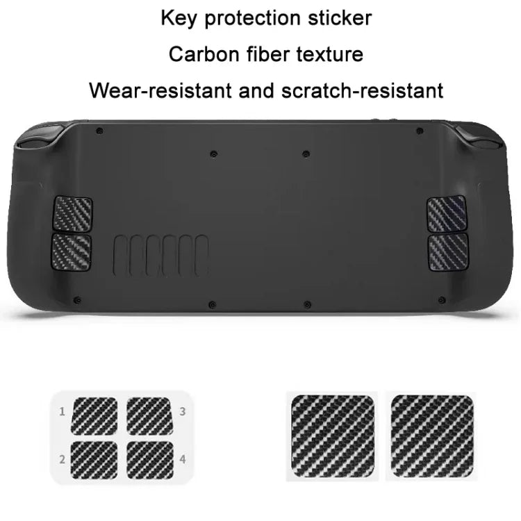 PGTECH suporte ajustável dobrável para consola Steam Deck + conjunto de autocolantes para trackpad, Suporte para consola PGTECH + autocolantes para trackpad