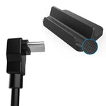 Suporte PGTECH para Consola Steam Deck com Cabo de Carregamento, Suporte PGTECH