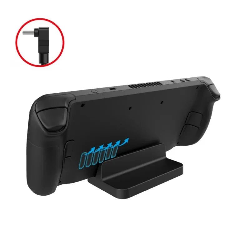 Suporte PGTECH para Consola Steam Deck com Cabo de Carregamento, Suporte PGTECH