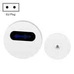 T10-1 1 Para 1 Iluminação Geração de Energia Própria Campainha Inteligente Sem Fios Anti-chuva, T10-1 Ficha UE Branco, T10-1 Ficha UE Preto, T10-1 Ficha EUA Branco, T10-1 Ficha EUA Preto, T10-1 Ficha UK Branco, T10-1 Ficha UK Preto