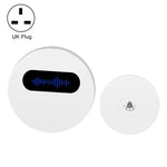 T10-1 1 Para 1 Iluminação Geração de Energia Própria Campainha Inteligente Sem Fios Anti-chuva, T10-1 Ficha UE Branco, T10-1 Ficha UE Preto, T10-1 Ficha EUA Branco, T10-1 Ficha EUA Preto, T10-1 Ficha UK Branco, T10-1 Ficha UK Preto