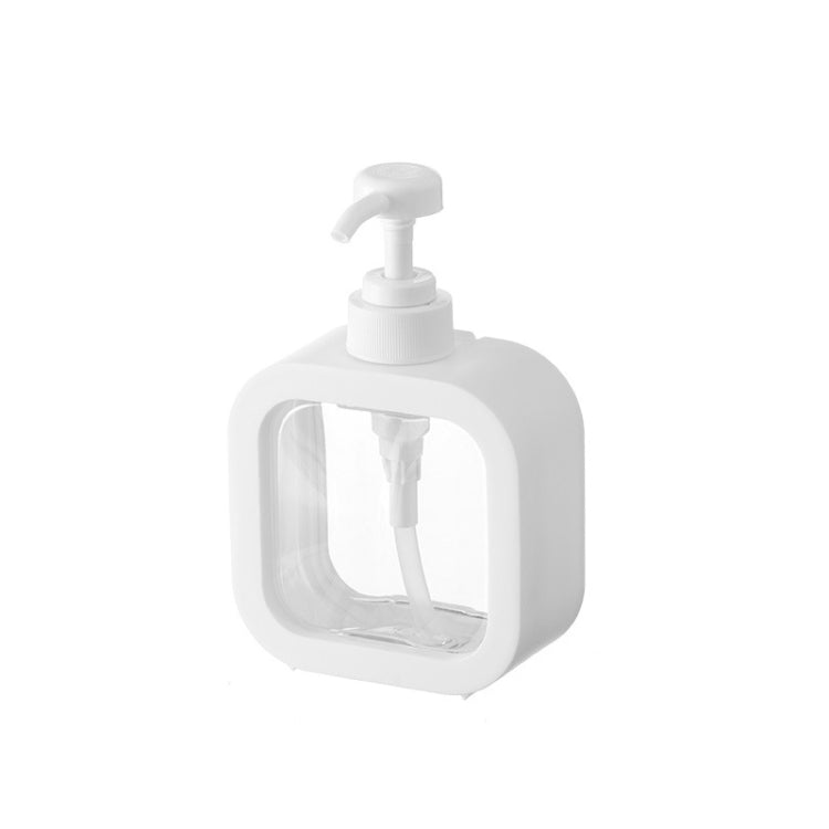Frasco Transparente de Gel Desinfetante para as Mãos, Plástico Tipo Pressão, 300ml, 500ml