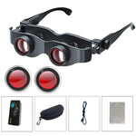 Binóculos de Pesca DM0125 3X com Foco Ajustável Tipo de Vidro, Capa Dura, Com Lente Polarizada Cinzenta, Com Lente Polarizada Amarela, Com Lente Polarizada Vermelha, Com Lente Cinzenta + Amarela, Com Lente Tricolor