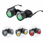 Binóculos de Pesca HD D-1548 10x com Foco Ajustável, Especificações:, Apenas Binóculos, Com Lente Polarizada Cinzenta, Com Lente Polarizada Amarela, Com Lente Polarizada Vermelha, Com Lente Polarizada Cinzenta+Amarela, Com Lente Polarizada Tricolor