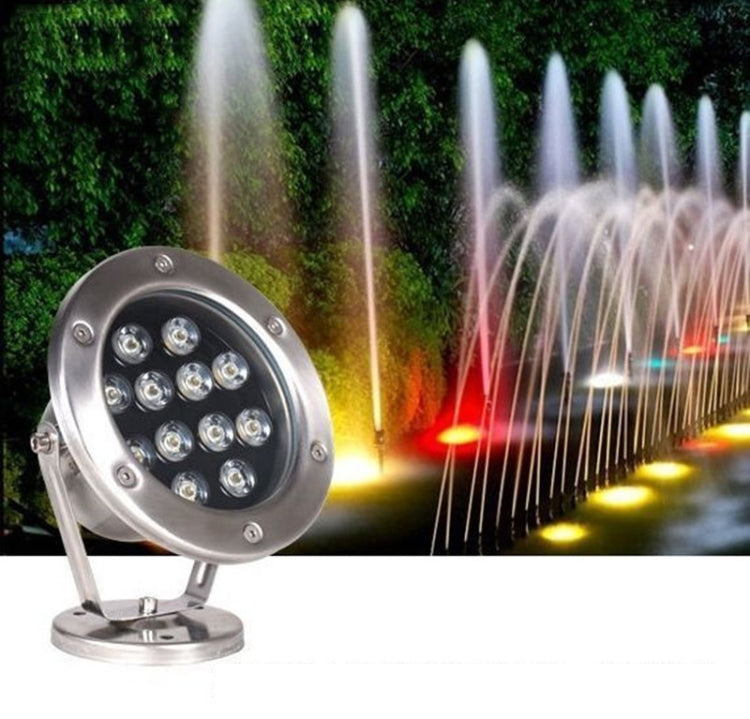 Luz LED Subaquática para Piscina, Lago de Peixes, Fonte, Impermeável para Paisagismo, 36W
