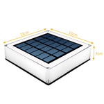Lâmpada de Coluna Solar Exterior TS-S5306 IP68 à Prova de Água para Relvado e Jardim, Estilo:, Interruptor de Três Cores, Gradiente RGB + Cor Fixa