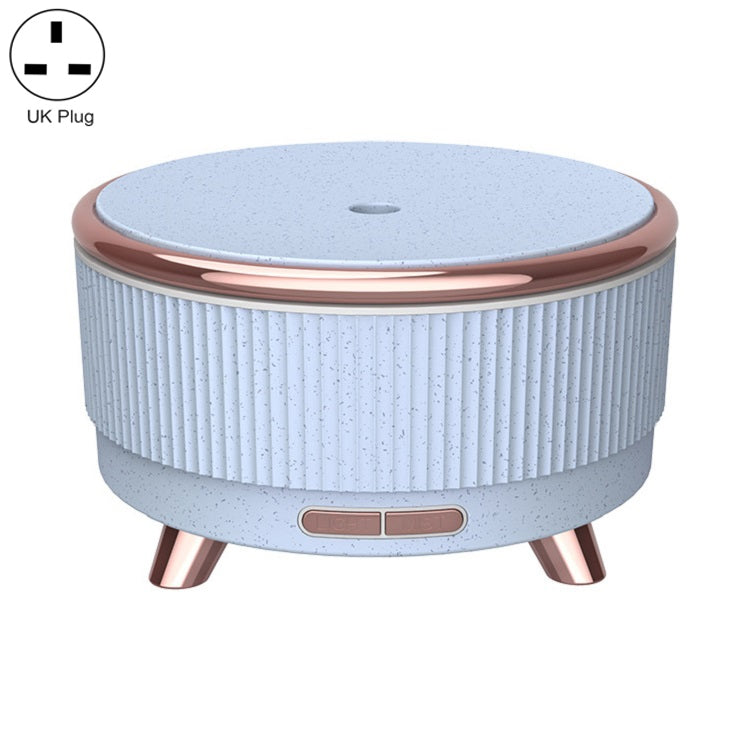 Difusor Ultrassónico de Aromaterapia Humidificador Difusor de Óleo Essencial, Plugue US, Plugue EU, Plugue UK, Plugue AU