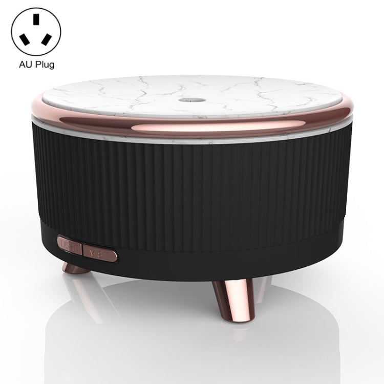 Difusor Ultrassónico de Aromaterapia Humidificador Difusor de Óleo Essencial, Plugue US, Plugue EU, Plugue UK, Plugue AU