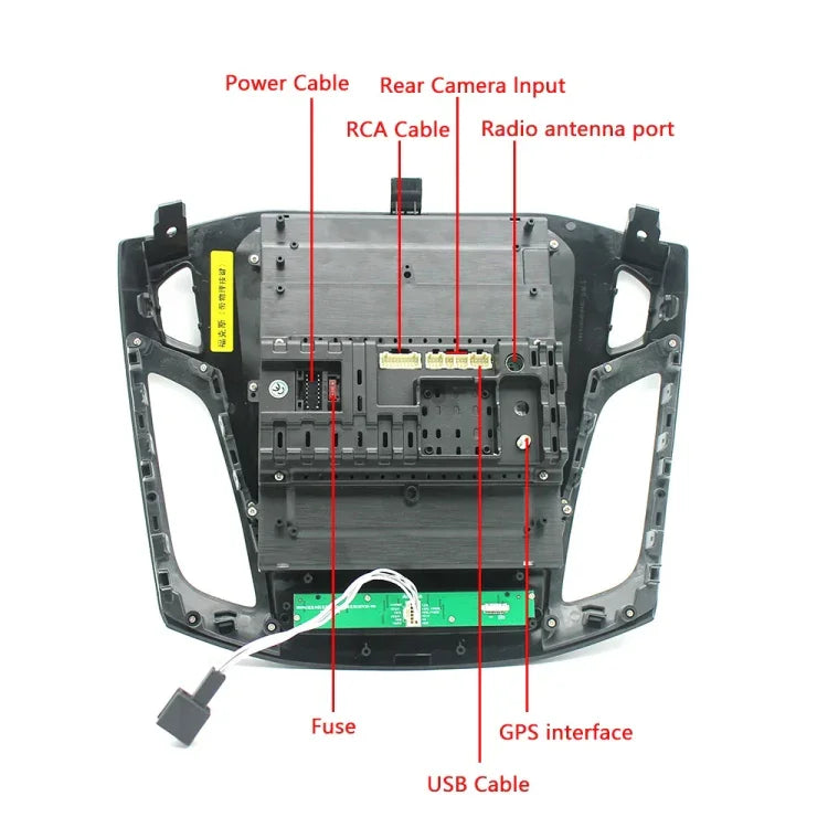 Para Ford Focus Máquina Integrada Android WiFi para Carro de 9,7 Polegadas, Estilo:, Standard, Standard+4 Câmaras de Luz, Standard+12 Câmaras de Luz