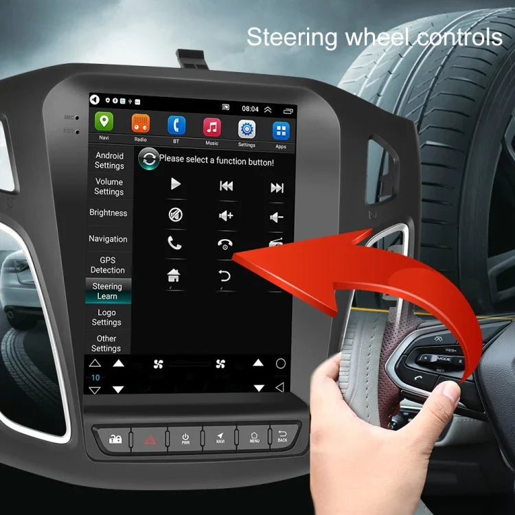 Para Ford Focus Máquina Integrada Android WiFi para Carro de 9,7 Polegadas, Estilo:, Standard, Standard+4 Câmaras de Luz, Standard+12 Câmaras de Luz