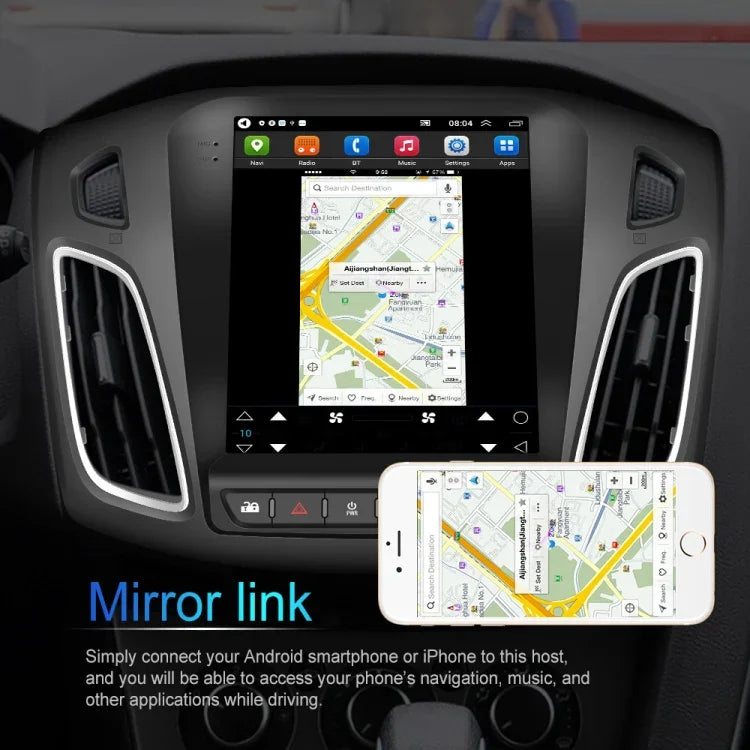 Para Ford Focus Máquina Integrada Android WiFi para Carro de 9,7 Polegadas, Estilo:, Standard, Standard+4 Câmaras de Luz, Standard+12 Câmaras de Luz