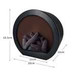 Ornamentos de Luz de Lareira com Interruptor Táctil de Chama Simulada