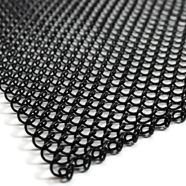 Fireplace Metal Mesh Screen Fireplace Screen To Prevent Sparks From Spilling Out, 61x45.7cm