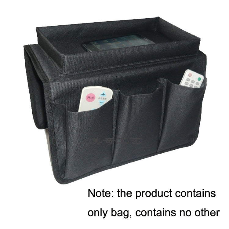 Bolsa de Pendurar para Braço de Sofá em Tecido Oxford SF001, Armazenamento Doméstico, Tecido Oxford Bege, Tecido Oxford Preto, Tecido Oxford Castanho