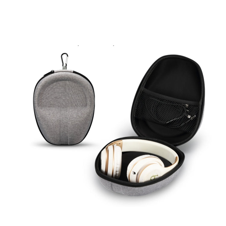 Organizador Universal para Auriculares Bolsa de Armazenamento para Auriculares Sem Mosquetão, Cor:, Cinzento, Preto