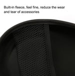 Organizador Universal para Auriculares Bolsa de Armazenamento para Auriculares Sem Mosquetão, Cor:, Cinzento, Preto