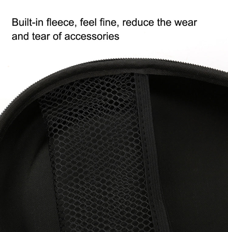 Organizador Universal para Auriculares Bolsa de Armazenamento para Auriculares Sem Mosquetão, Cor:, Cinzento, Preto