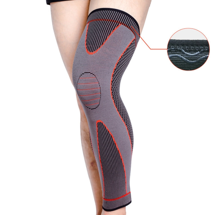 Joelheiras Desportivas de Malha de Nylon para Ciclismo, S, M, L
