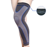 Joelheiras Desportivas de Malha de Nylon para Ciclismo, S, M, L