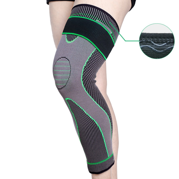 Joelheiras Desportivas de Malha de Nylon para Ciclismo, S, M, L