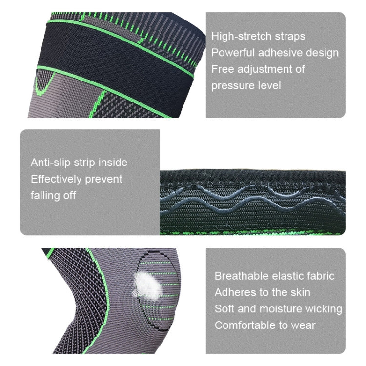 Joelheiras Desportivas de Malha de Nylon para Ciclismo, XL, XXL