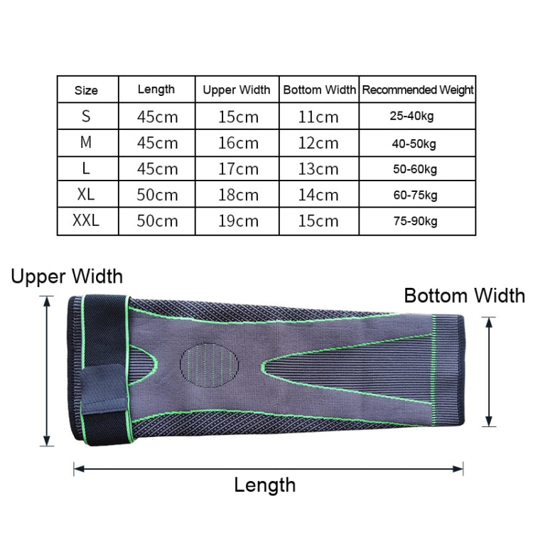 Joelheiras Desportivas de Malha de Nylon para Ciclismo, XL, XXL