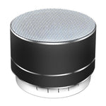 Mini Coluna Bluetooth Sem Fios em Metal