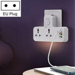 Tomada Multifuncional de Carregamento Rápido LDNIO SC2311 20W PD+QC 3.0 para Casa com Função de Luz Noturna, Especificações:, Ficha EU, Ficha UK, Ficha US