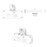 Tomada Multifuncional de Carregamento Rápido LDNIO SC2311 20W PD+QC 3.0 para Casa com Função de Luz Noturna, Especificações:, Ficha EU, Ficha UK, Ficha US
