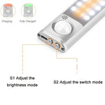 Lâmpada de Roupeiro com Sensor de Corpo Humano Inteligente USB 2,8W, Comprimento:, 30 cm, 40 cm