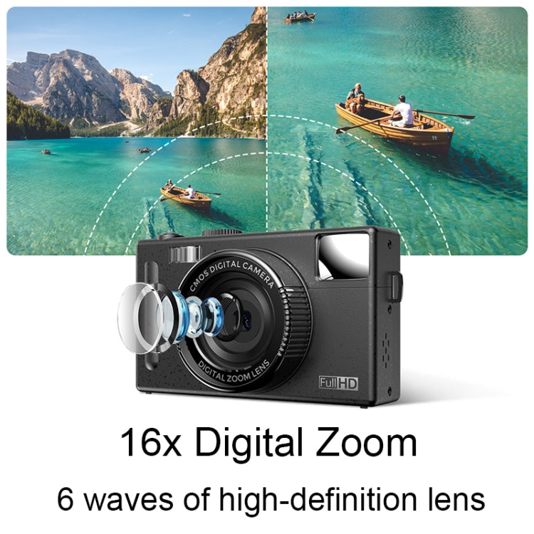 Câmara Digital para Crianças R1 com 48 Milhões de Pixels HD e Ecrã IPS de 3.0 Polegadas, Especificações:, Preto, Rosa, Preto+Leitor de Cartões, Rosa+Leitor de Cartões