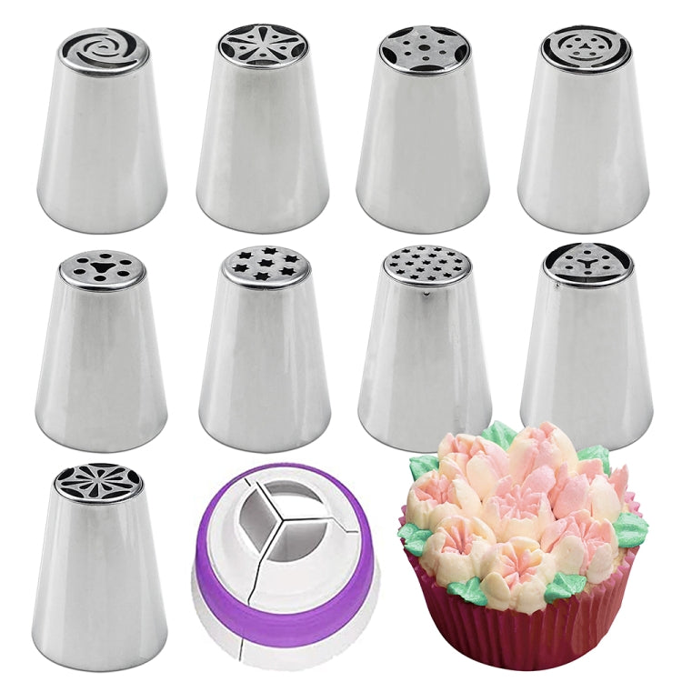 Conjunto de Bicos para Laminagem em Aço Inoxidável para Bolo DIY, Ferramentas de Cozinha, Conjuntos de 7PCS, 8PCS, 9PCS, 10PCS, 11PCS, 12PCS, 14PCS, 128PCS