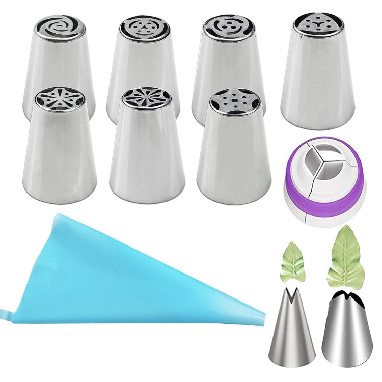 Conjunto de Bicos para Laminagem em Aço Inoxidável para Bolo DIY, Ferramentas de Cozinha, Conjuntos de 7PCS, 8PCS, 9PCS, 10PCS, 11PCS, 12PCS, 14PCS, 128PCS