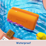 Bolsa de Armazenamento Digital EVA de Cor Doce Fungoofun para Viagem, Bolsa de Cosméticos, Quadrada Rosa, Quadrada Laranja, Quadrada Amarela, Tijolo Rosa, Tijolo Laranja, Tijolo Amarelo