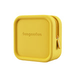 Bolsa de Armazenamento Digital EVA de Cor Doce Fungoofun para Viagem, Bolsa de Cosméticos, Quadrada Rosa, Quadrada Laranja, Quadrada Amarela, Tijolo Rosa, Tijolo Laranja, Tijolo Amarelo